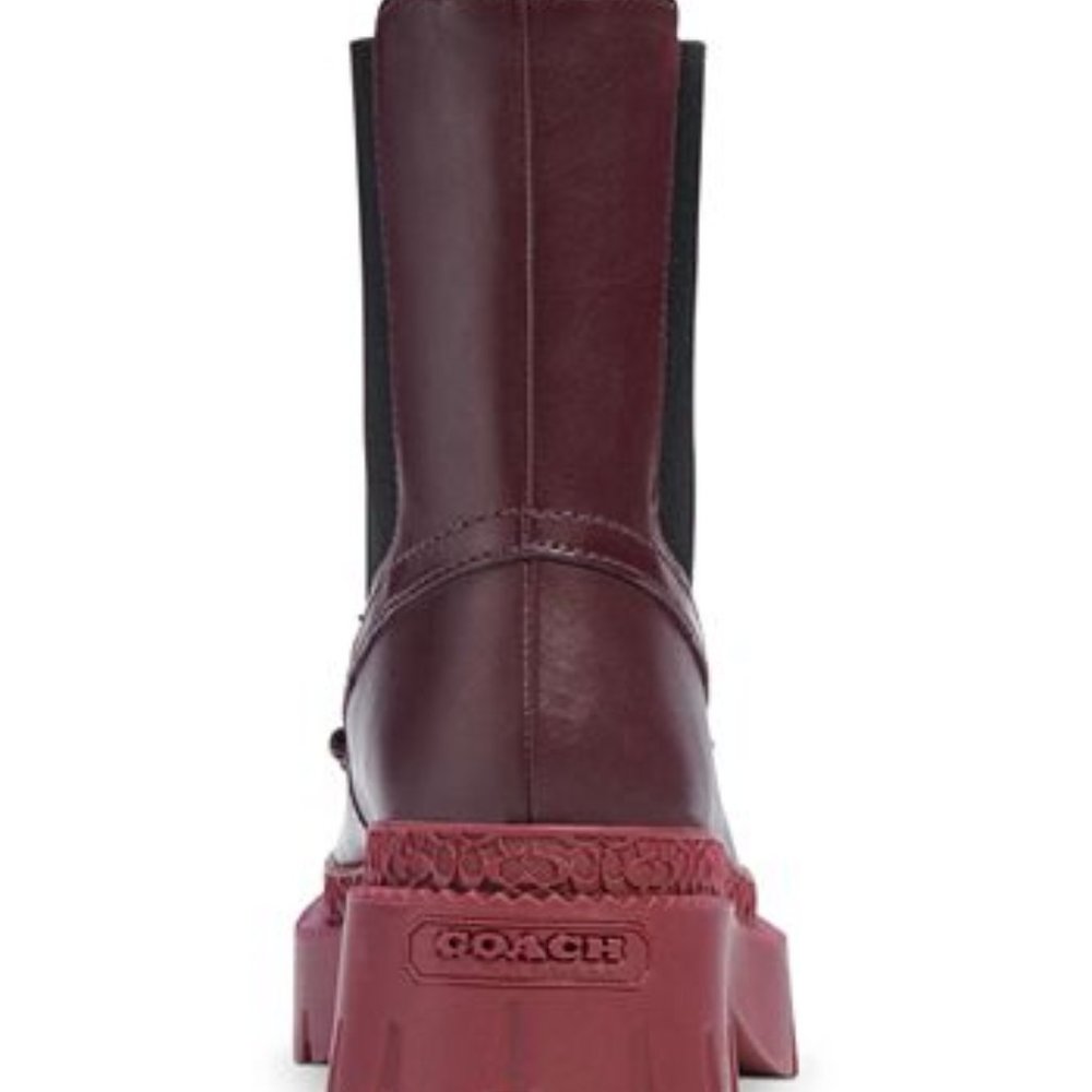 Coach Joey Bootie DARK CRANBERRY - Picture 3 of 5